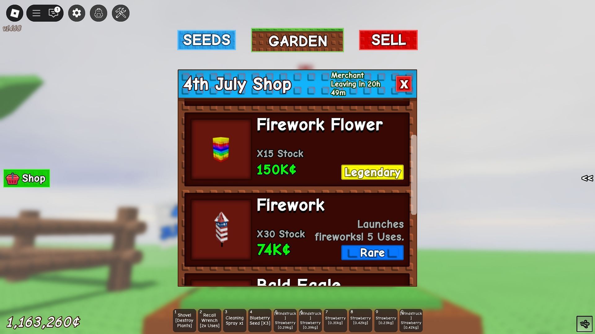 The 4th of July Shop (Image via Roblox)